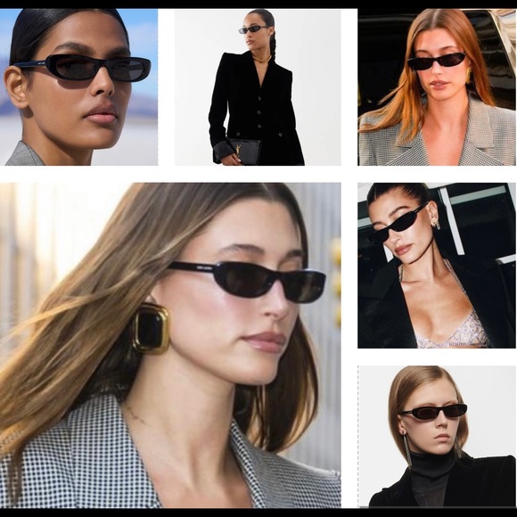 SAINT LAURENT CELEBS & INFLUENCERS FAV’S SEEN WORN ON HAILEY BIEBER MANY TIMES - Picture 12 of 16